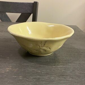 Roscher  Yellow Ceramic Bowl